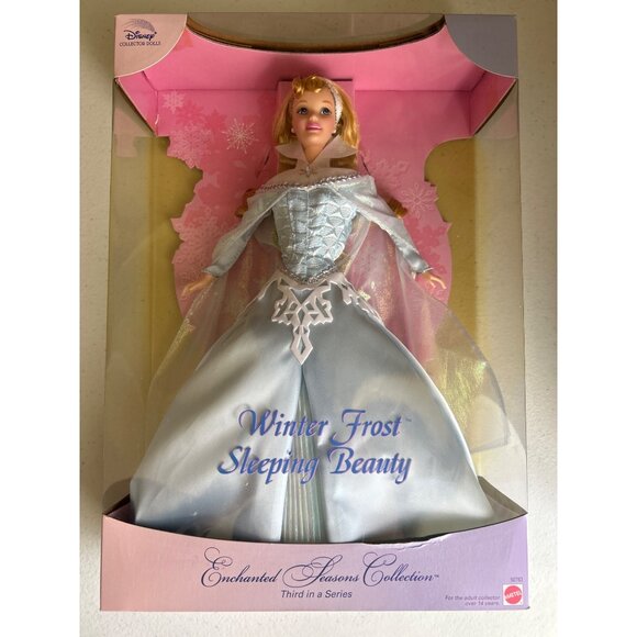 Disney Enchanted Seasons Collection Winter Frost Sleeping Beauty Doll New In Box - Picture 1 of 5